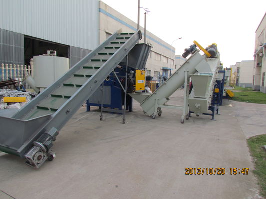 جودة  320kw Agricultural Mulching Plastic Film Recycling Machine مصنع