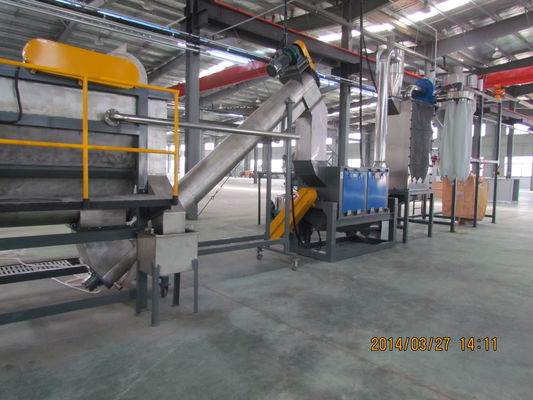 100kw Wannan Motor آلات إعادة تدوير الزجاجات البلاستيكية