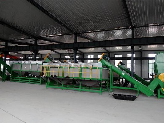 1000kg / h PE فيلم تكسير آلة الغسيل وإعادة التدوير