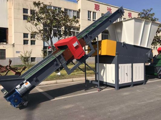 D2 Blade Plastic Film Shredder ، آلة إعادة تدوير فيلم Hdpe