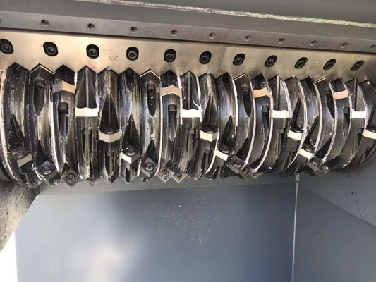 D2 Blade Plastic Film Shredder ، آلة إعادة تدوير فيلم Hdpe
