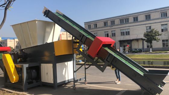 45kw الكهربائية 700 كجم / ساعة المنسوجة حقيبة التقطيع أفلام PE PP