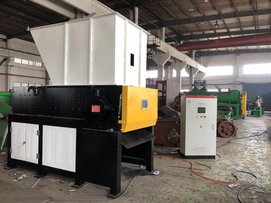 Lianda Waste PVC Lumps Single Shaft Shredder آلة