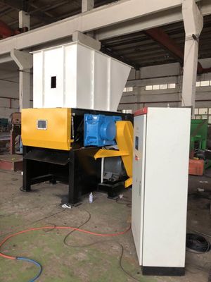 Lianda Waste PVC Lumps Single Shaft Shredder آلة