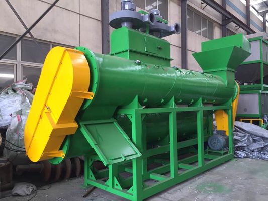 واحد برميل 30kw النفايات شرب زجاجة آلة المزيل التسمية