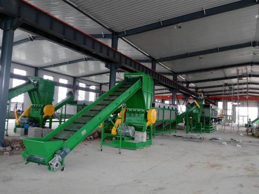 آلة إعادة تدوير البولي بروبلين 120kw الفولاذ المقاوم للصدأ