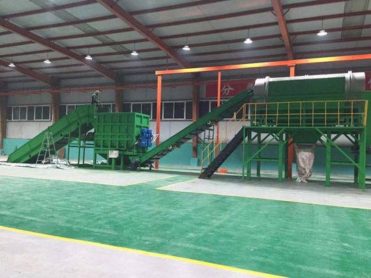 معدات إعادة تدوير زجاجة PET CE ، كسارة إعادة تدوير البلاستيك