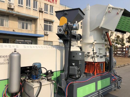 خط تحبيب البلاستيك الدائري ذو المراحل المزدوجة
